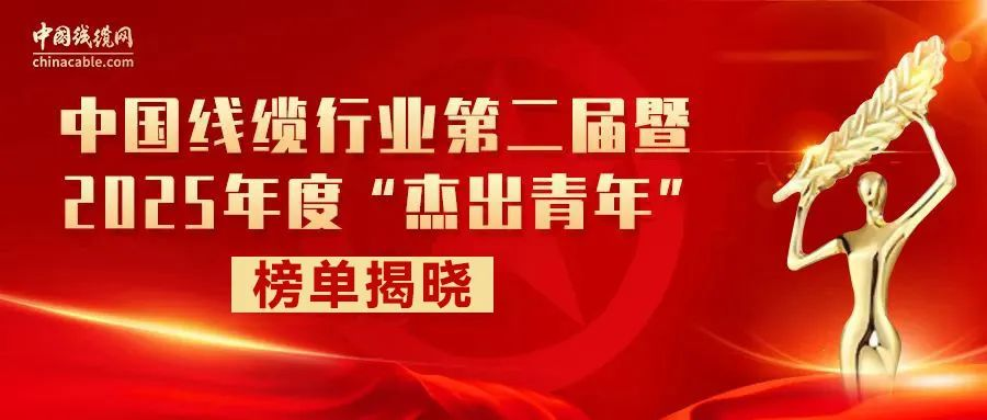 青年先鋒 勇立潮頭 | 熱烈祝賀金聯(lián)宇電纜集團(tuán)總經(jīng)理林生達(dá)榮膺中國線纜行業(yè)"杰出青年"稱號、副總經(jīng)理林生杰獲提名獎(jiǎng)！